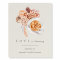 Boho Floral Coffee Bridal Shower Welcome Sign