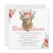 Boho Floral Cow Print Western Bridal Shower 
