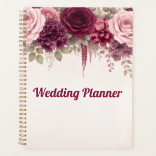 Boho Floral Elegant Wedding Planner