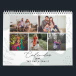 Boho Floral Family Memories Photo Keepsake Calendar<br><div class="desc">Introducing our "Boho Floral Family Memories Photo Keepsake" – the perfect keepsake to cherish and relive the most precious moments of your family's journey throughout the year. This uniquely designed calendar goes beyond just keeping track of dates; it serves as a heartfelt compilation of your family's memories, milestones, and cherished...</div>