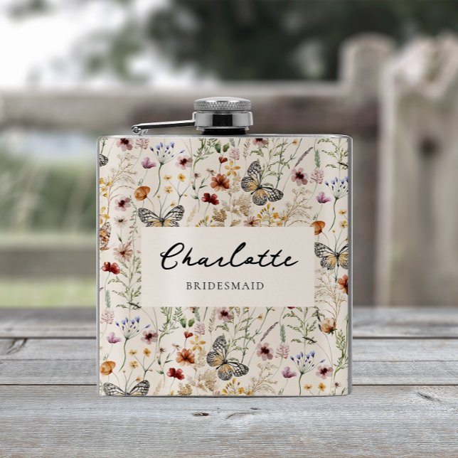 Boho Floral Flask (Boho Floral Flask
)