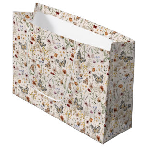 Boho Floral Gift Bag