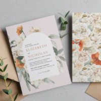 Boho Floral Greenery Botanical Wedding