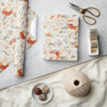 Boho Floral Greenery Botanical Wrapping Paper<br><div class="desc">Create custom wrapping paper & personalized gift wrap for all occasions. When you give a present wrapped in custom wrapping paper, it is sure to put a smile on everyone's face! Featuring beautiful gold floral pattern. Add your custom wording to this design by using the "Edit this design template" boxes...</div>