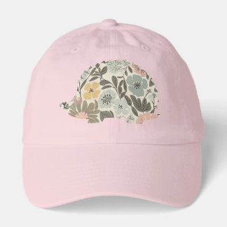 Boho Floral Hedgehog Hat