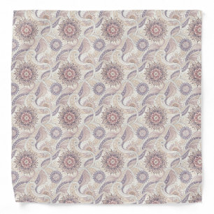 Boho Floral Mandala Spiritual Design Pattern Bandana