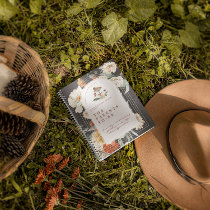 Boho Floral Mushroom | Baby Shower Guest Book