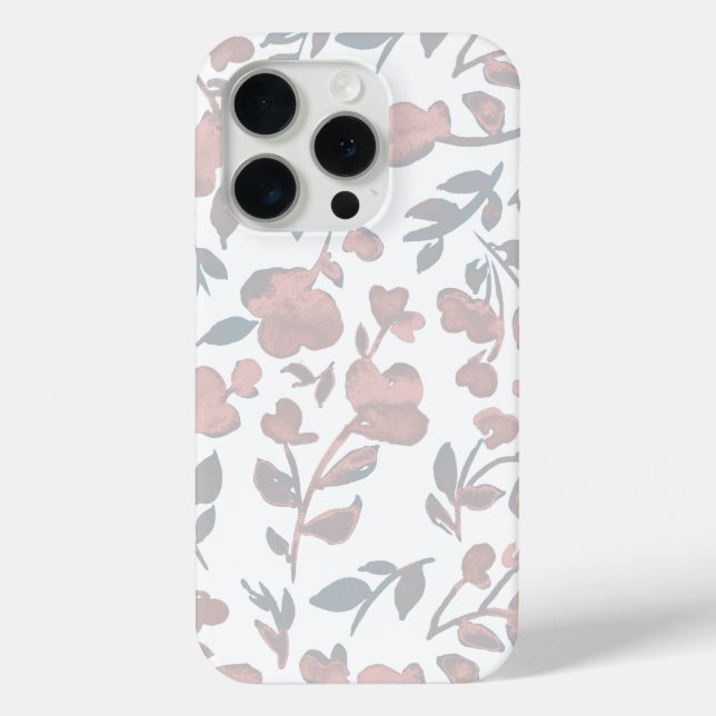 Boho Floral Pattern   Case-Mate iPhone Case (Back)
