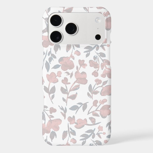 Boho Floral Pattern   Iphone Case (Back)