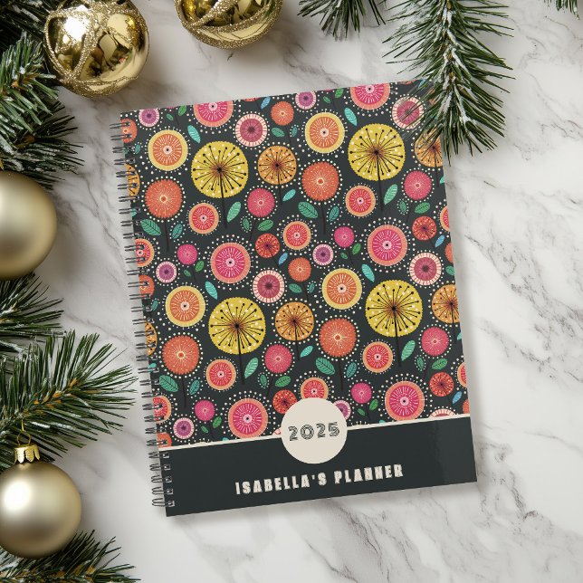 Boho Floral Pattern New Year Planner (Creator Uploaded)