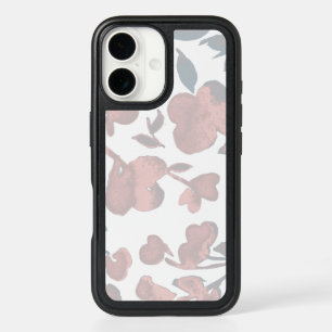 Boho Floral Pattern iPhone 16 Case