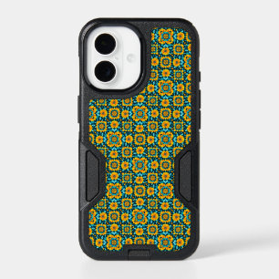 Boho Floral Seamless Pattern in Vibrant Folk Style iPhone 17 Case
