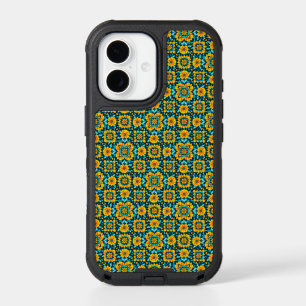 Boho Floral Seamless Pattern in Vibrant Folk Style iPhone 17 Case