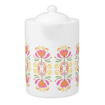 Boho Floral Tea pot