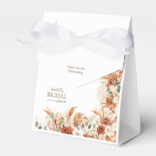 Boho Floral Terracotta and Tequila Bridal Shower Favor Boxes