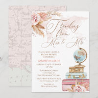 Boho Floral Traveling Miss to Mrs Bridal Shower