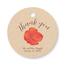 Boho Floral  Wedding Thank You