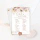 Boho floral Whats in your purse baby shower game | Zazzle