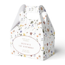 Boho Floral Wildflower |  Favor Boxes