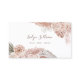 Boho flowers business card