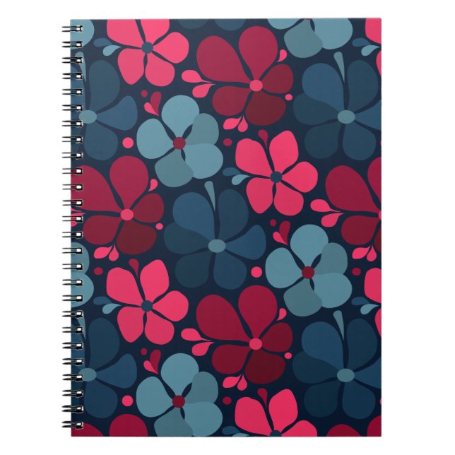 boho flowers notebook (Front)