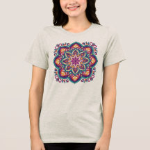 Boho Folk Art Flower