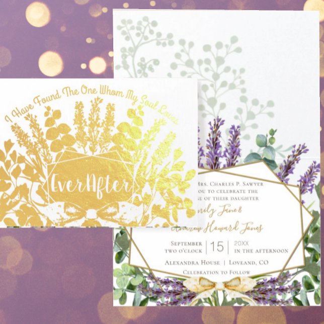 Boho Found the One I Love Wedding Invitation (Creator Uploaded)