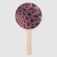 Boho Funky Eclectic Pink Black Abstract Fractal