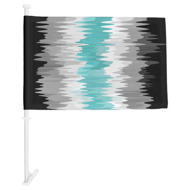 Boho Funky Wavy Abstract Libramasculine Pride Flag (Front)