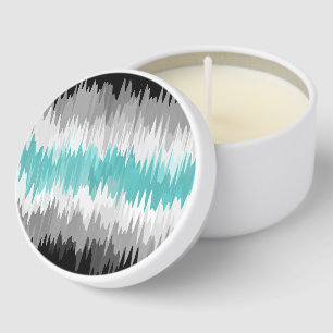 Boho Funky Wavy Abstract Libramasculine Pride Flag Mini Candle Favors