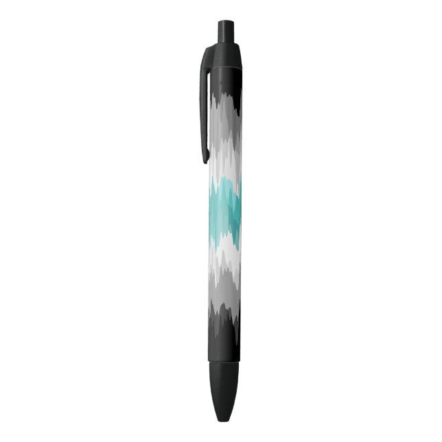 Boho Funky Wavy Abstract Libramasculine Pride Flag Pen (Top (Vertical))