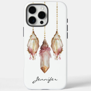 Boho Gemstone Native American iPhone 16 Pro Max Case