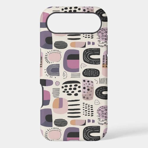 Boho Geometric Abstract Pattern iPhone 17 Air Case