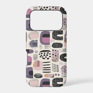 Boho Geometric Abstract Pattern iPhone 17 Pro Case