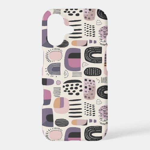 Boho Geometric Abstract Pattern iPhone 17 Case