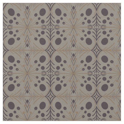 Boho Geometric Arrow Gray Pattern Fabric