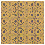 Boho Geometric Arrow Yellow Pattern Fabric