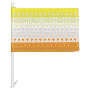 Boho Geometric Funky Abstract Maverique Pride Flag