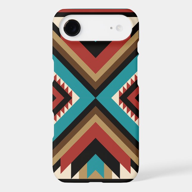 Boho Geometric iPhone Case (Back)