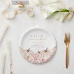 Boho Girls Pampas Grass Pumpkin Custom Paper Plates<br><div class="desc">Elevate your upcoming autumn baby shower to an ethereal realm of rustic charm with our exquisite Boho Pampas Grass Pink Pumpkin customizable paper plates. This captivating – yet simple – design effortlessly melds the bohemian allure of pampas grass and the soft elegance of pink pumpkins with a touch of luxury...</div>