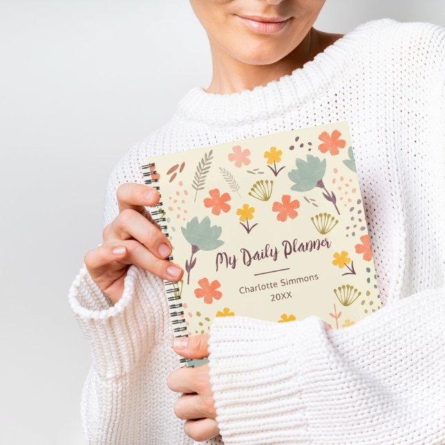 Boho Girly Personalized Daily Planner (Creator Uploaded)
