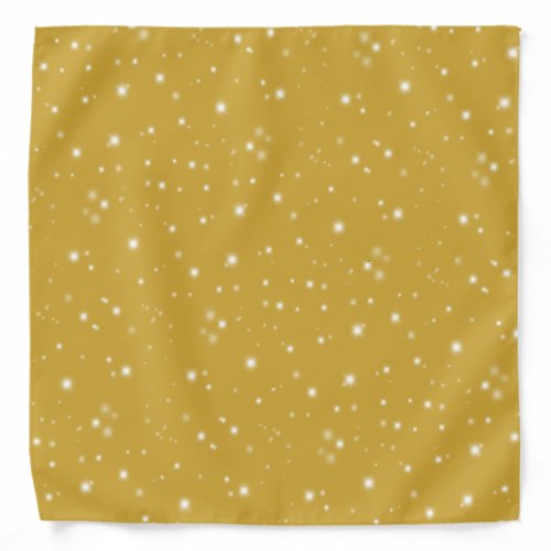 Boho Gold Starlight Bandana