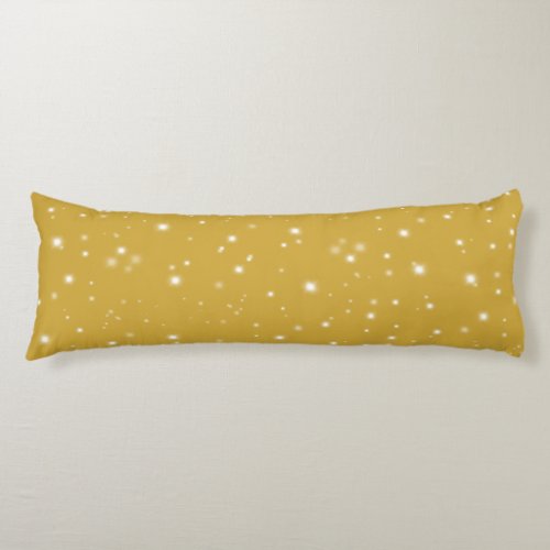 Boho Gold Starlight Body Pillow