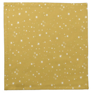 Boho Gold Starlight Cloth Napkin