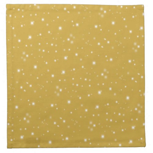 Boho Gold Starlight Cloth Napkin
