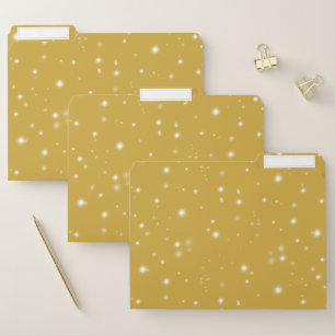 Boho Gold Starlight File Folder