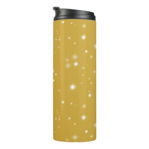 Boho Gold Starlight Thermal Tumbler