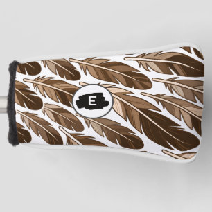 Boho Golf Putter Cover – Personalized Monogram