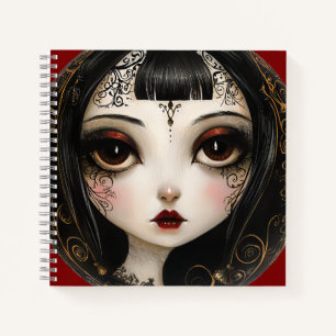 Boho Goth Girl Notebook