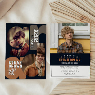 Boho Graduation Party Invitation